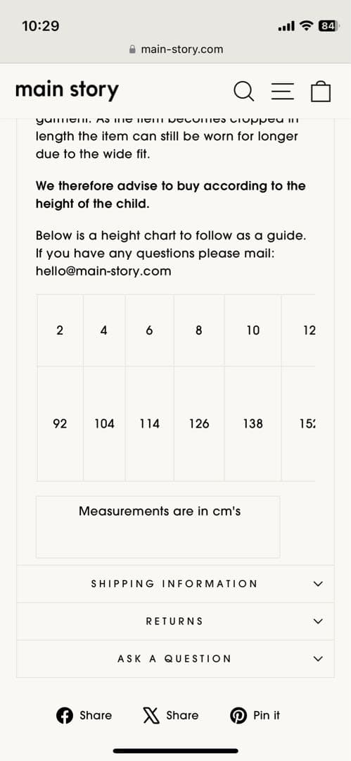 main story Bubble Sweatshirt Rose 8 タグ付き