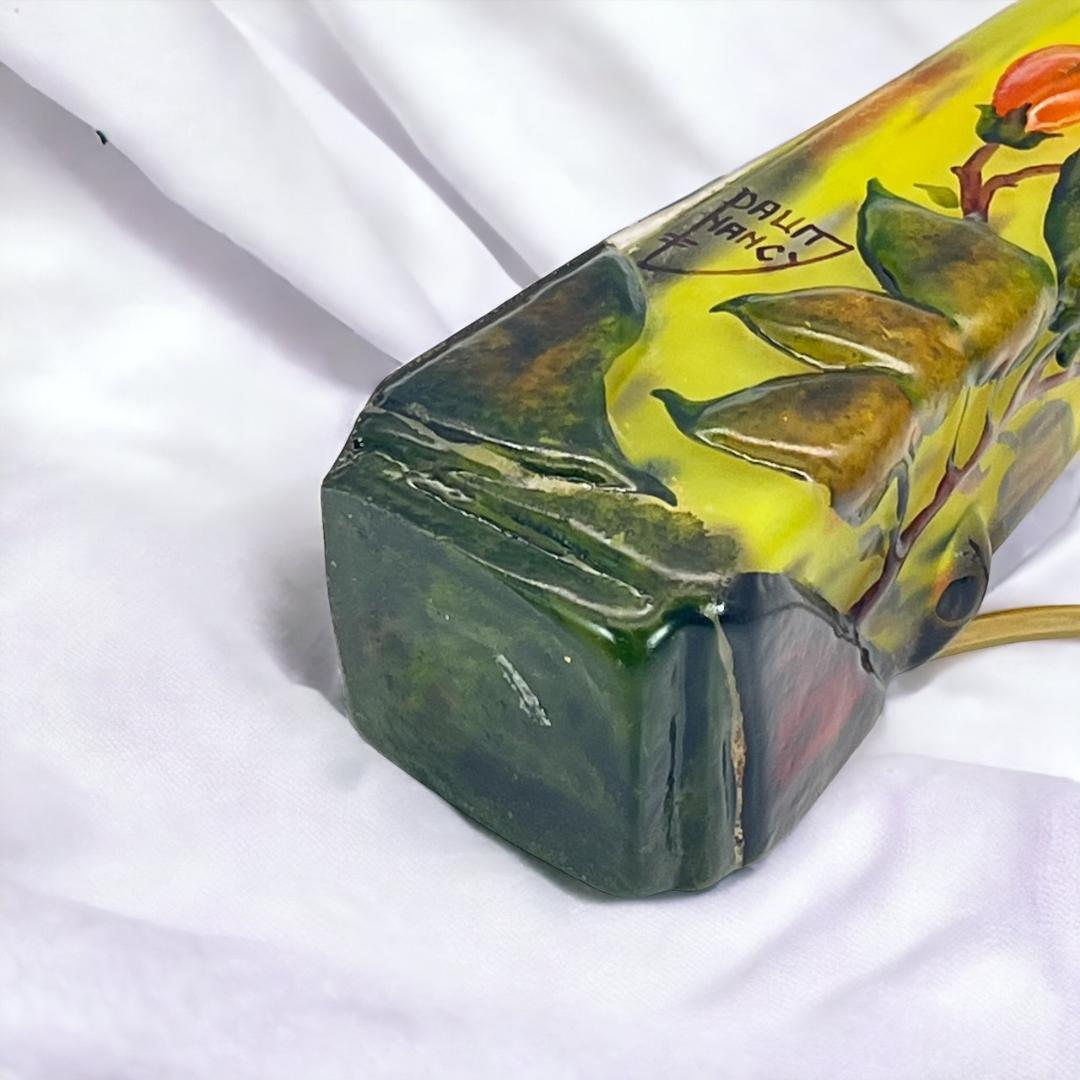 ドームナンシー 卓上照明 高さ21cm 被せガラス アンテルカレール 立体