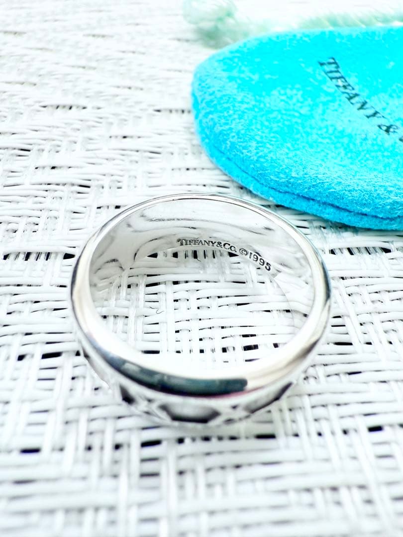 ティファニー　アトラス　指輪　リング　14号　研磨仕上げ済み美品 925