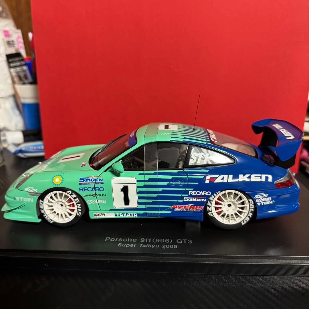未展示品 オートアート 1/18 ポルシェ991 GT3 TAIKYU 2005