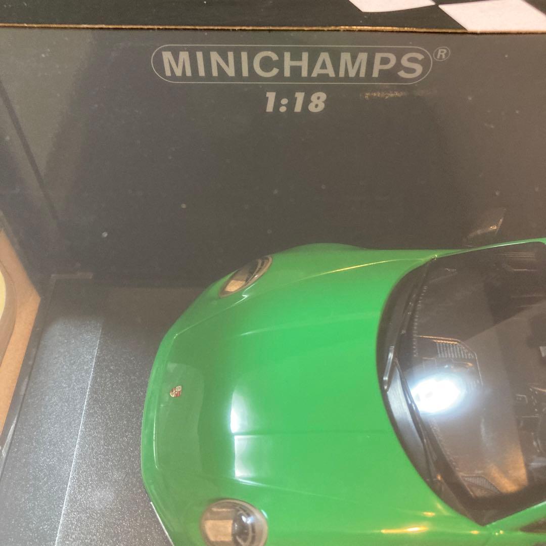 新品 ミニチャンプス◼️1/18 ポルシェ 911 カレラ 4S 限定304台-購入