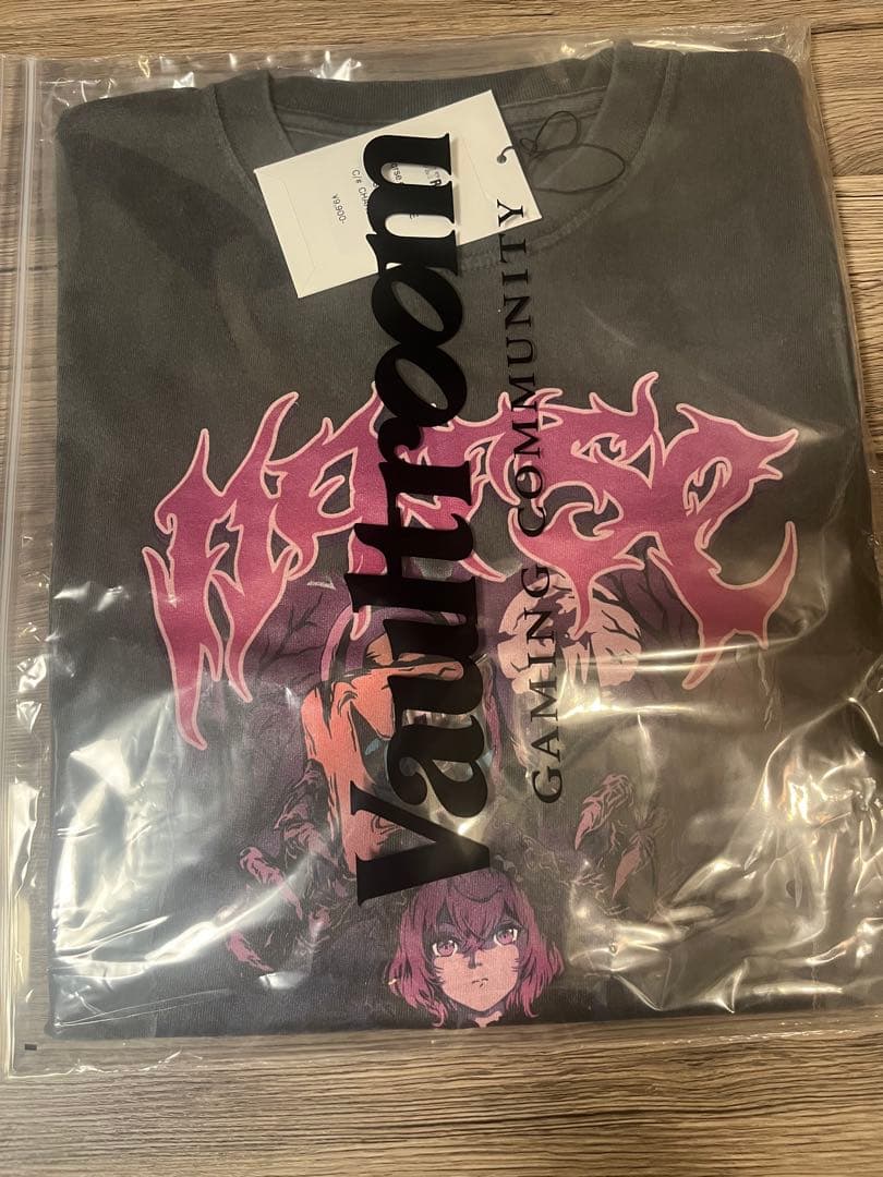 VAULTROOM nqrse DEVIL TEE CHARCOAL Lサイズ