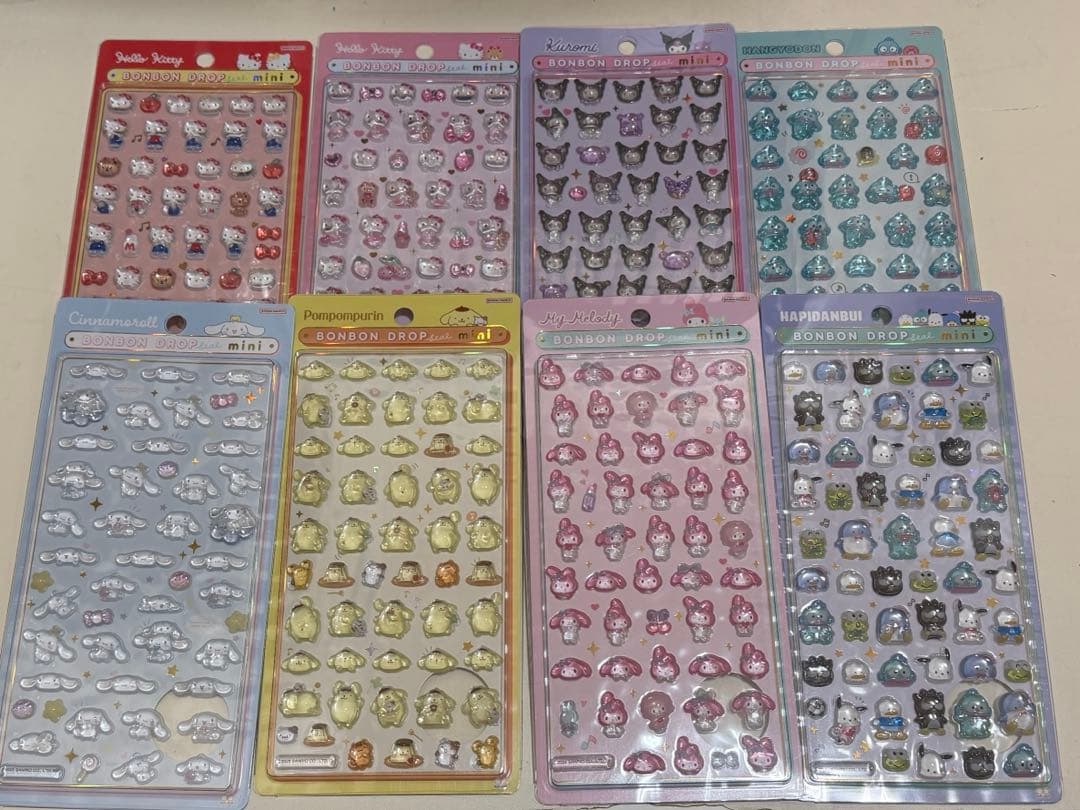 [正規品]ボンボンドロップシールmini 20点セット　A