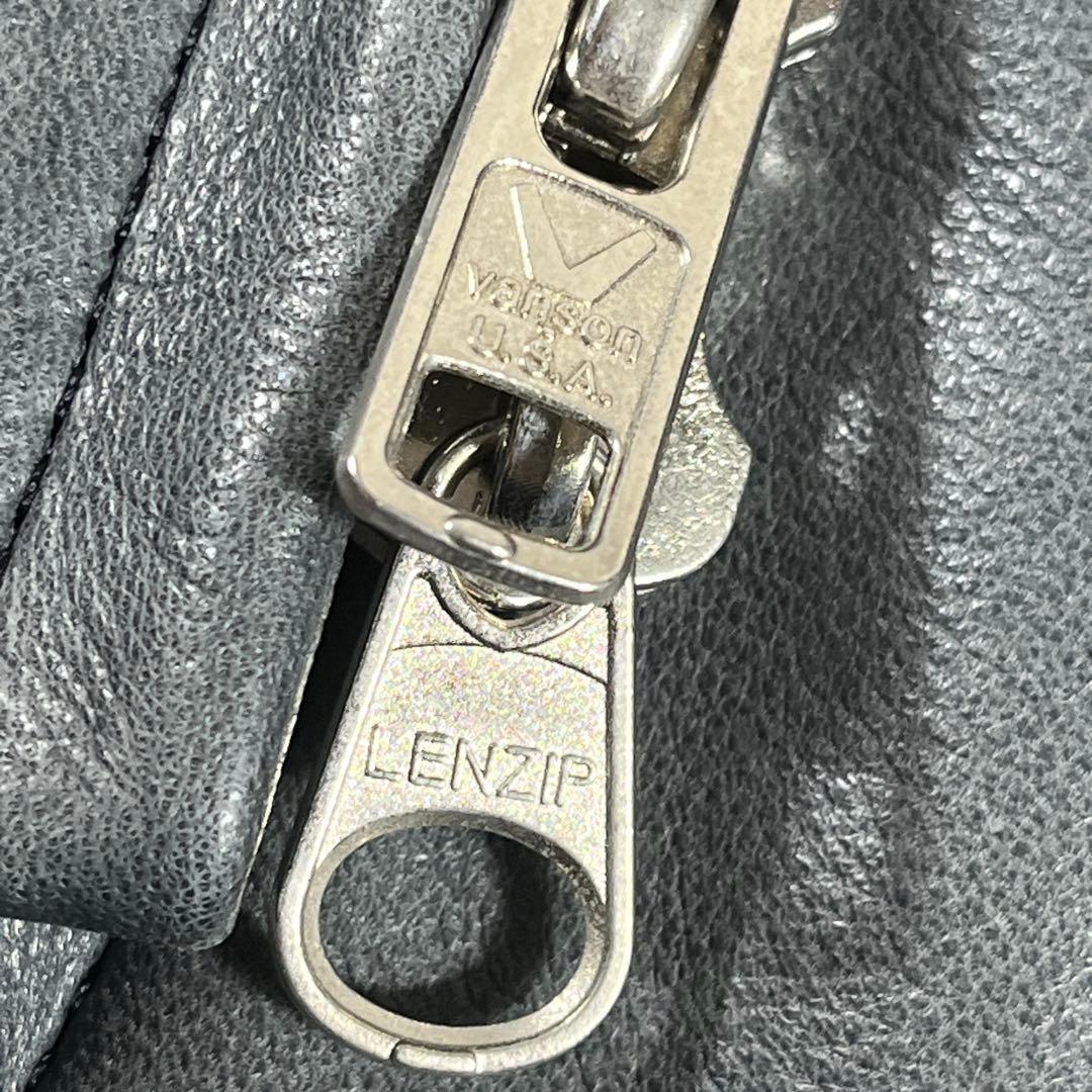 バンソン 日本別注モデル シングルライダース カモ 迷彩 希少カラー W