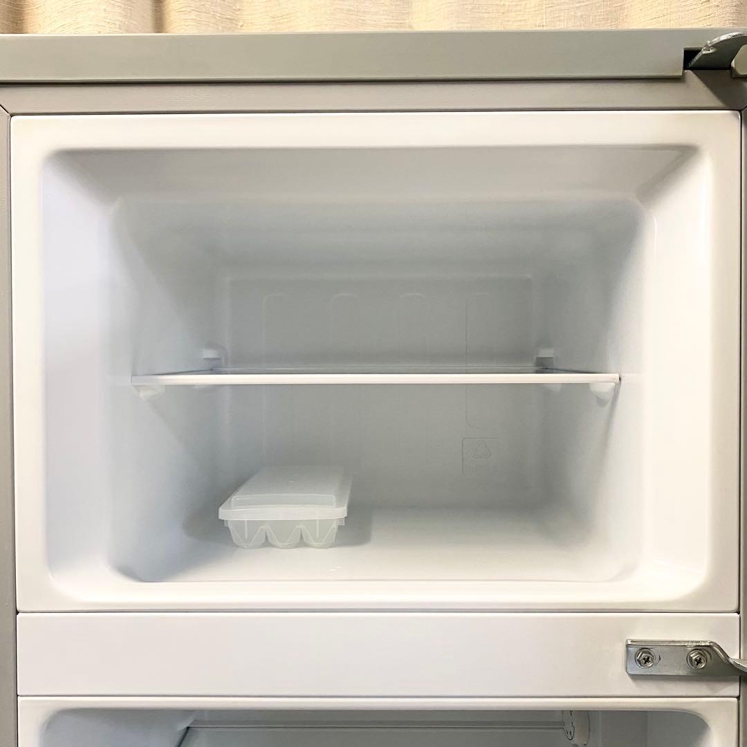 ワンルームにもおすすめなスリムタイプ♪2ドア冷凍冷蔵庫120L