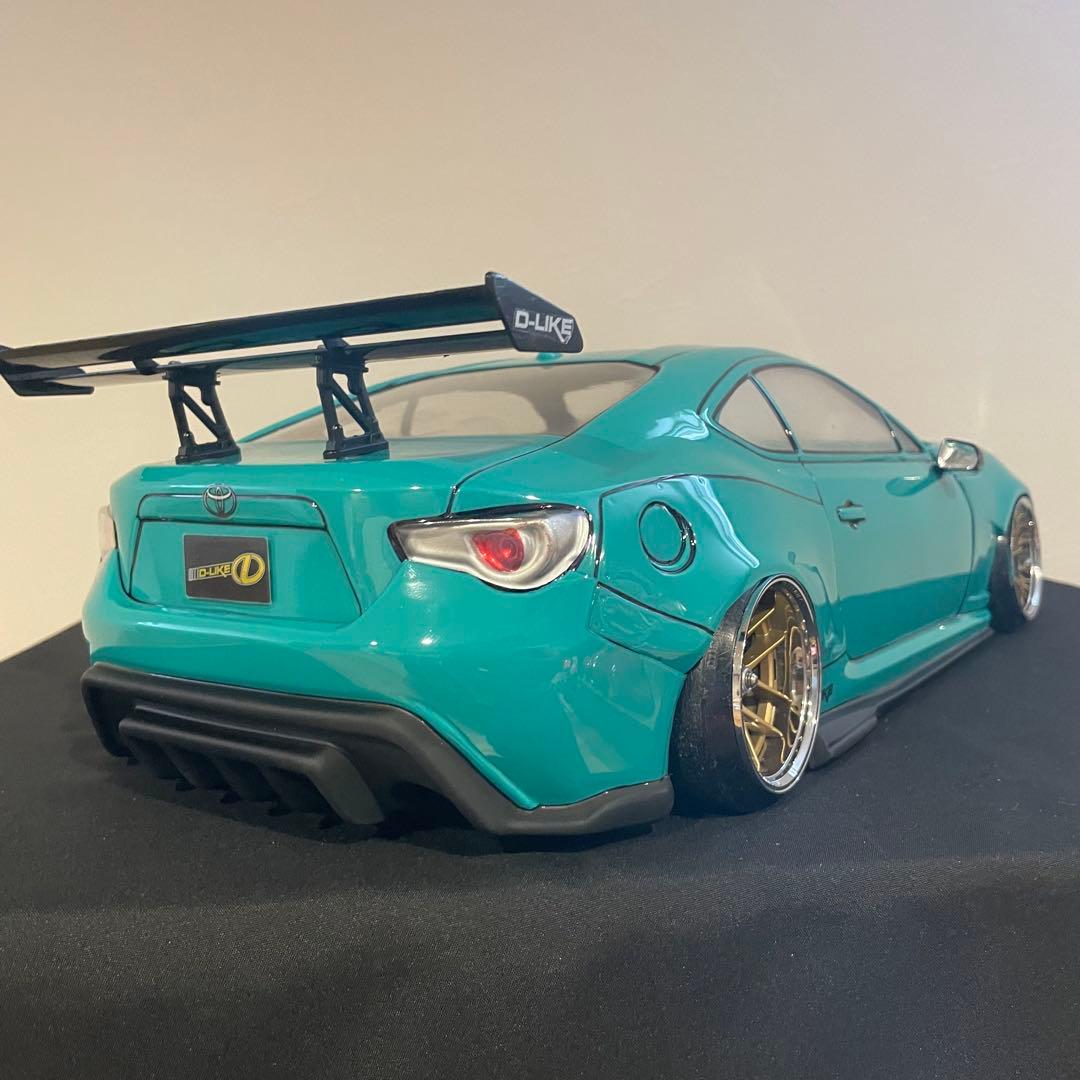 ディーライク トヨタ　86 1/10 ラジコンボディー　ドリフト　d-like