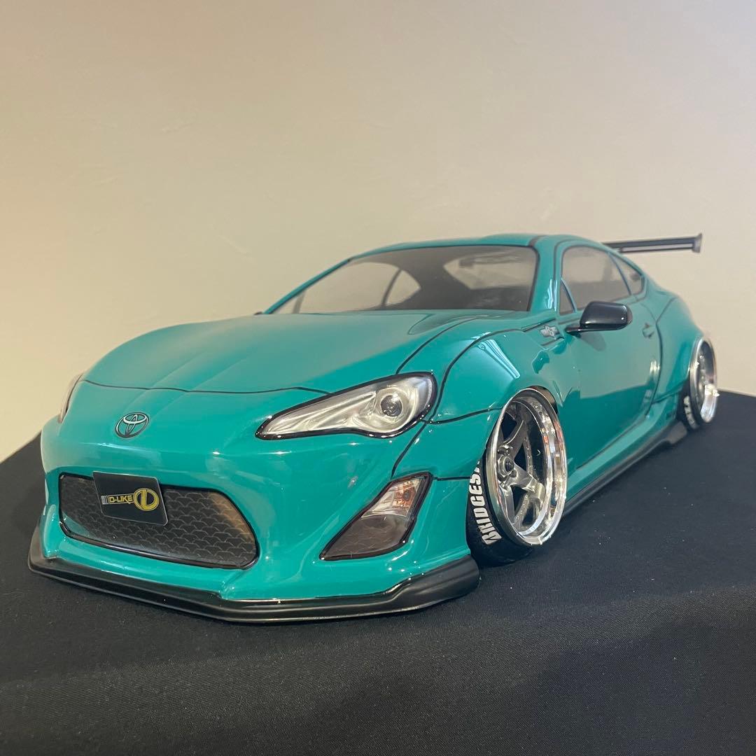 ディーライク トヨタ　86 1/10 ラジコンボディー　ドリフト　d-like