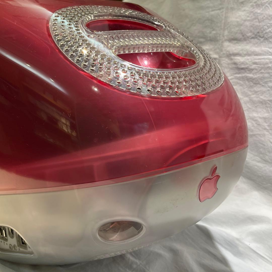 初期iMac DVストロベリー、本体とキーボード・マウス付き 初期iMac DV