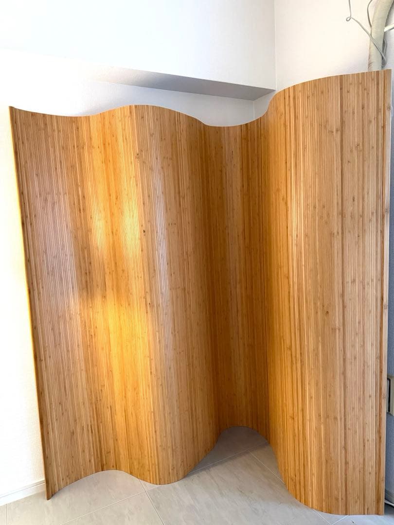 Artek風 ウッドカーブパーテーション Artekウッドカーブパーテーション