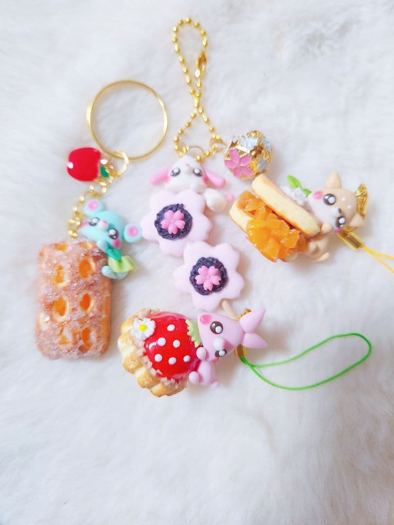 ❃ mokohana ❃ ページ　フェイクスイーツ　樹脂粘土　スイーツデコ