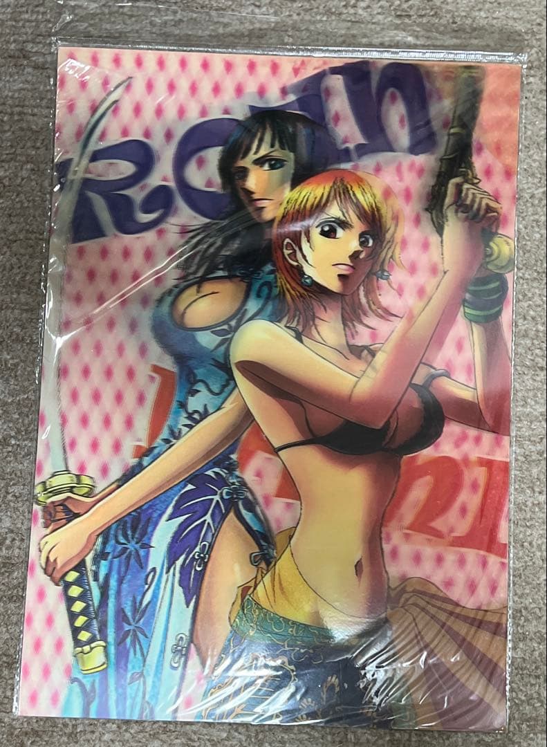 3Dポスター ナミ ロビン