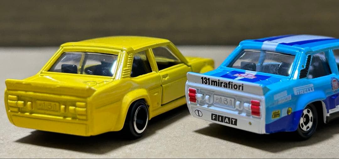 トミカ フィアット131アバルトラリー 2台セット