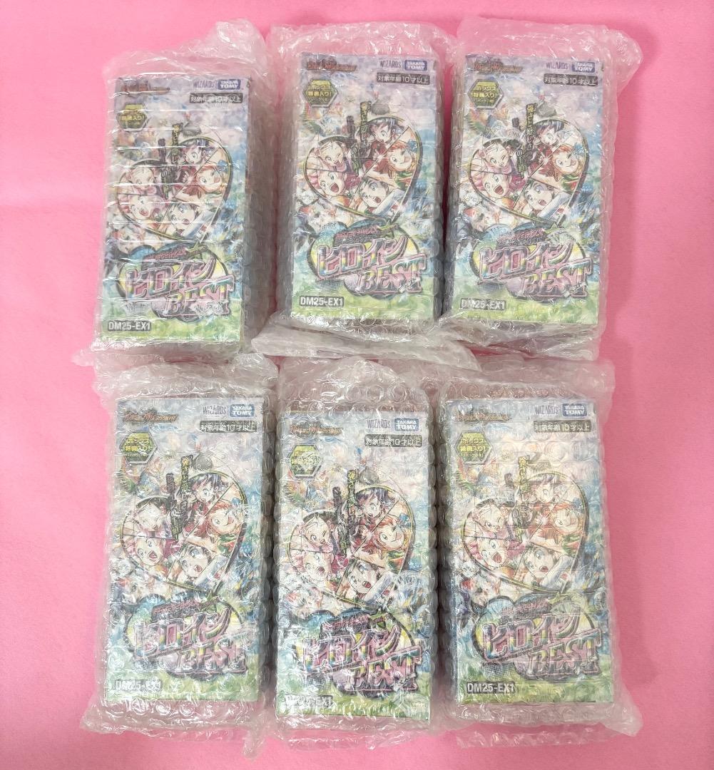 新品・未開封6BOX】デュエル・マスターズTCG 愛感謝祭 ヒロインBEST