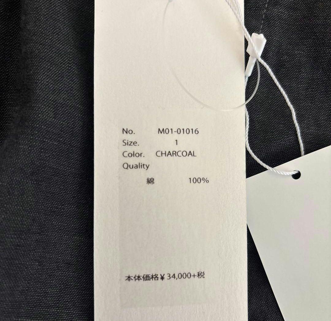 comoli ベタシャンスタンドカラーシャツジャケット