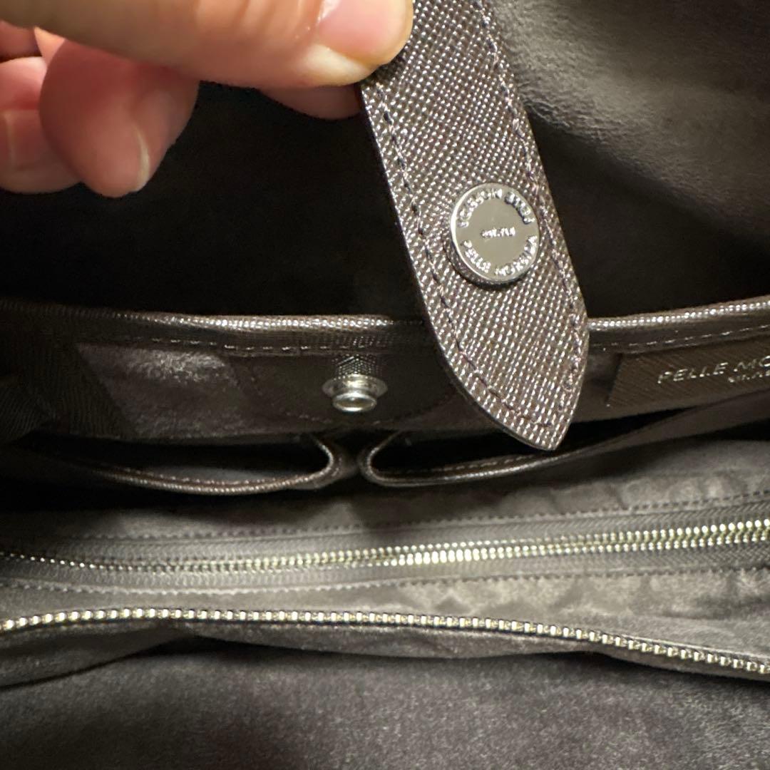 PELLE MORBIDA ペッレモルビダ ビジネスバッグ ブラウン