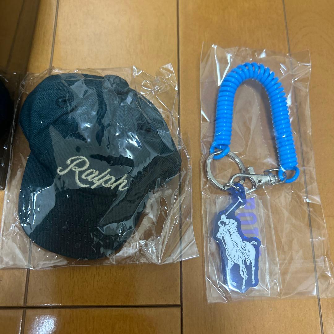 ラルフローレン　ポロベア　フィギュア　キーホルダー　ステッカーセット