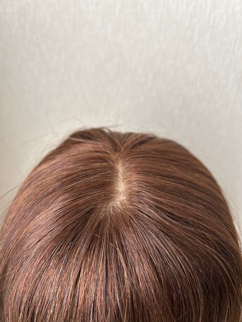 人毛　フルウィッグ　ブラウン シロファクトリー