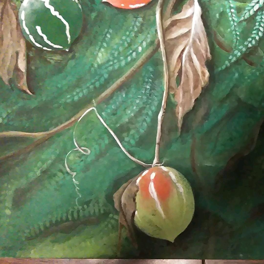 日本画(11)　木漏れ日