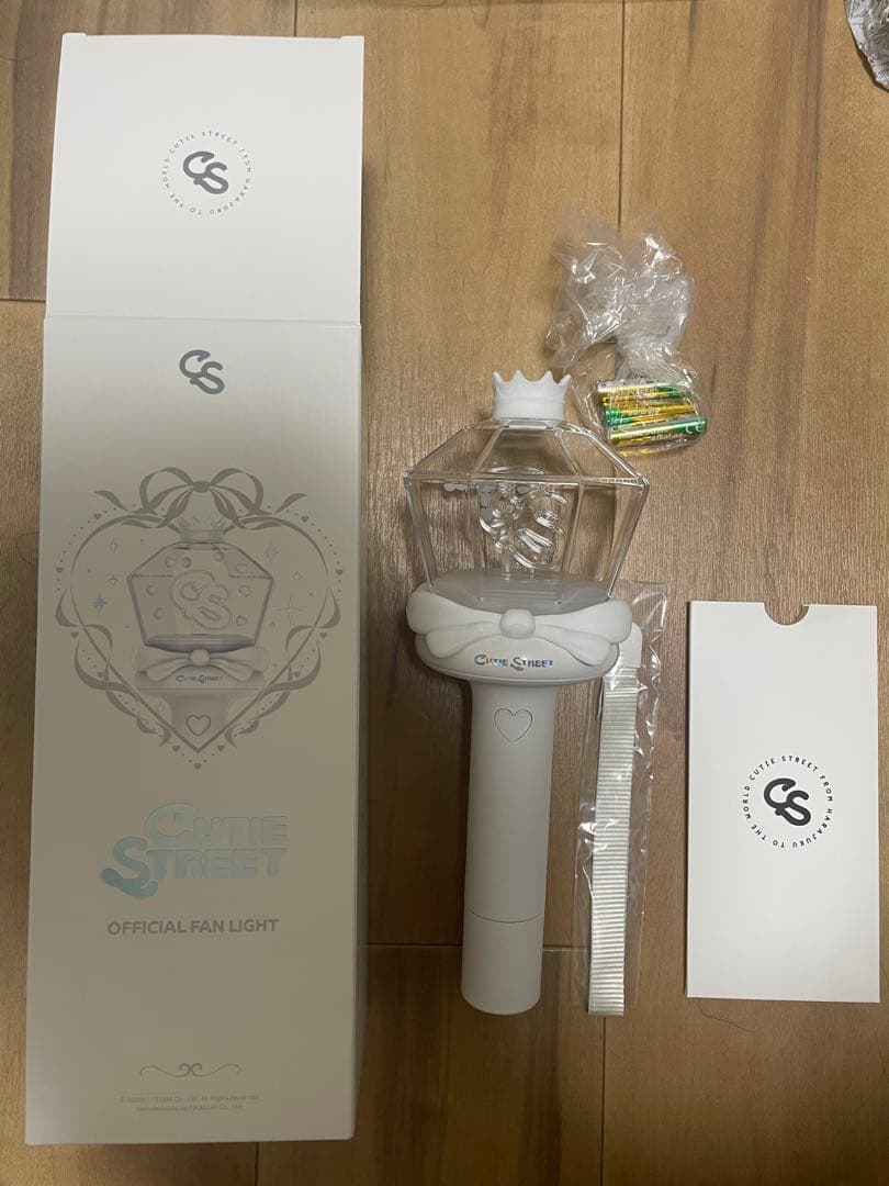 CUTIE STREET OFFICIAL FAN LIGHT ホワイト Cutie Street 公式ファン