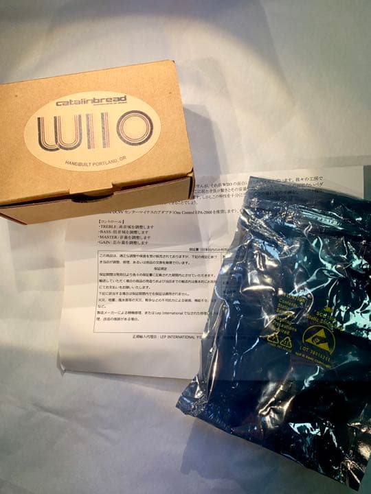 Catalinbread WIIO【新品】【国内正規品】【送料込】