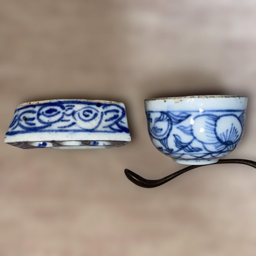 書道具 清時代 水入れ 筆洗い スプーン 書道 水入れ