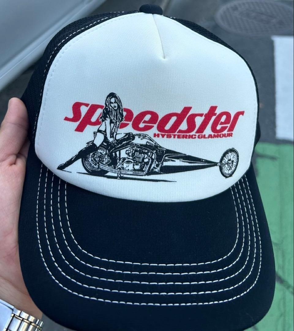 HYSTERIC GLAMOUR トラッカーキャップ メッシュキャップ - メルカリ