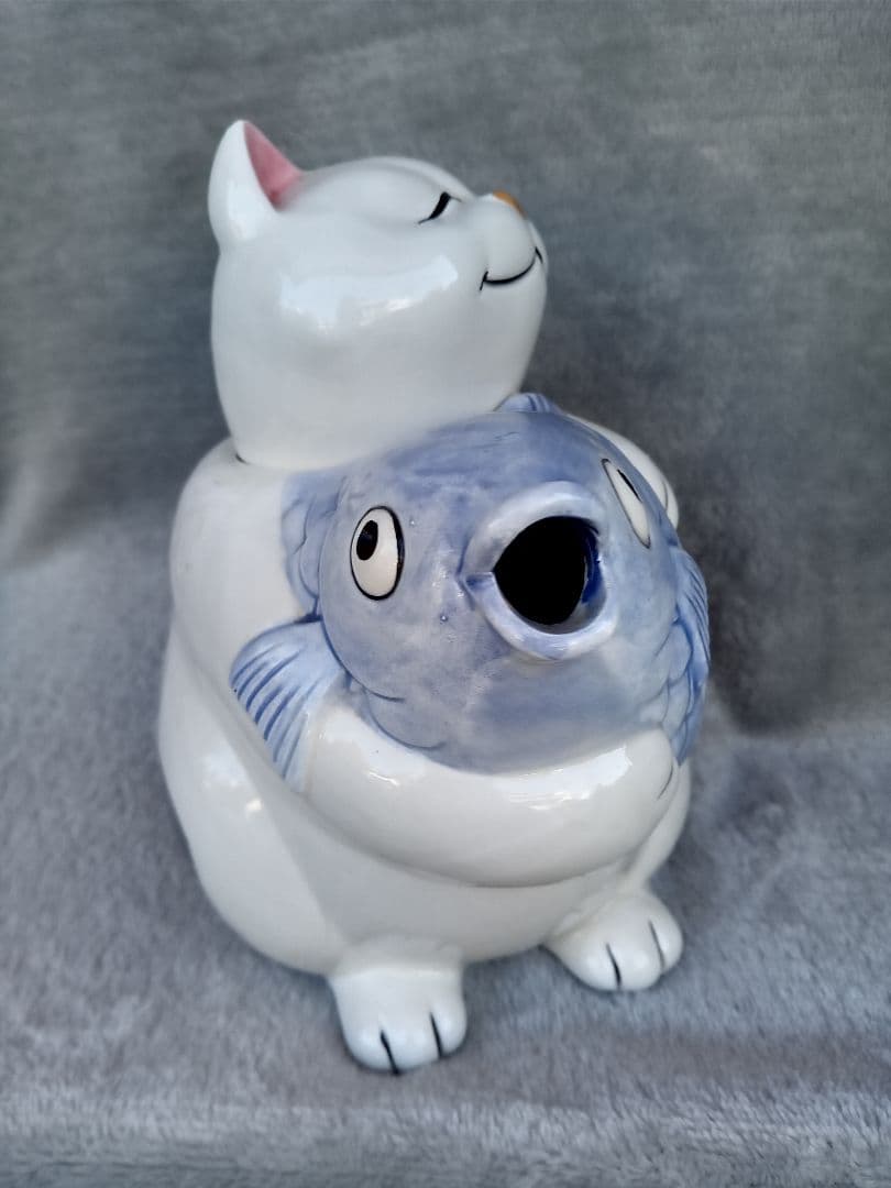 猫水注　猫コレクション　水注　SEVEN CORPORETION ビンテージ
