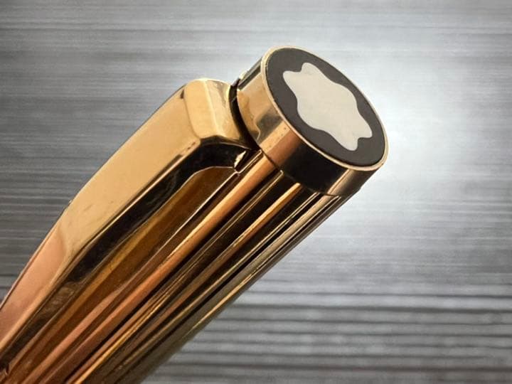 モンブラン ノブレス 万年筆 ゴールド EF（極細字） 14金 ウィングニブ