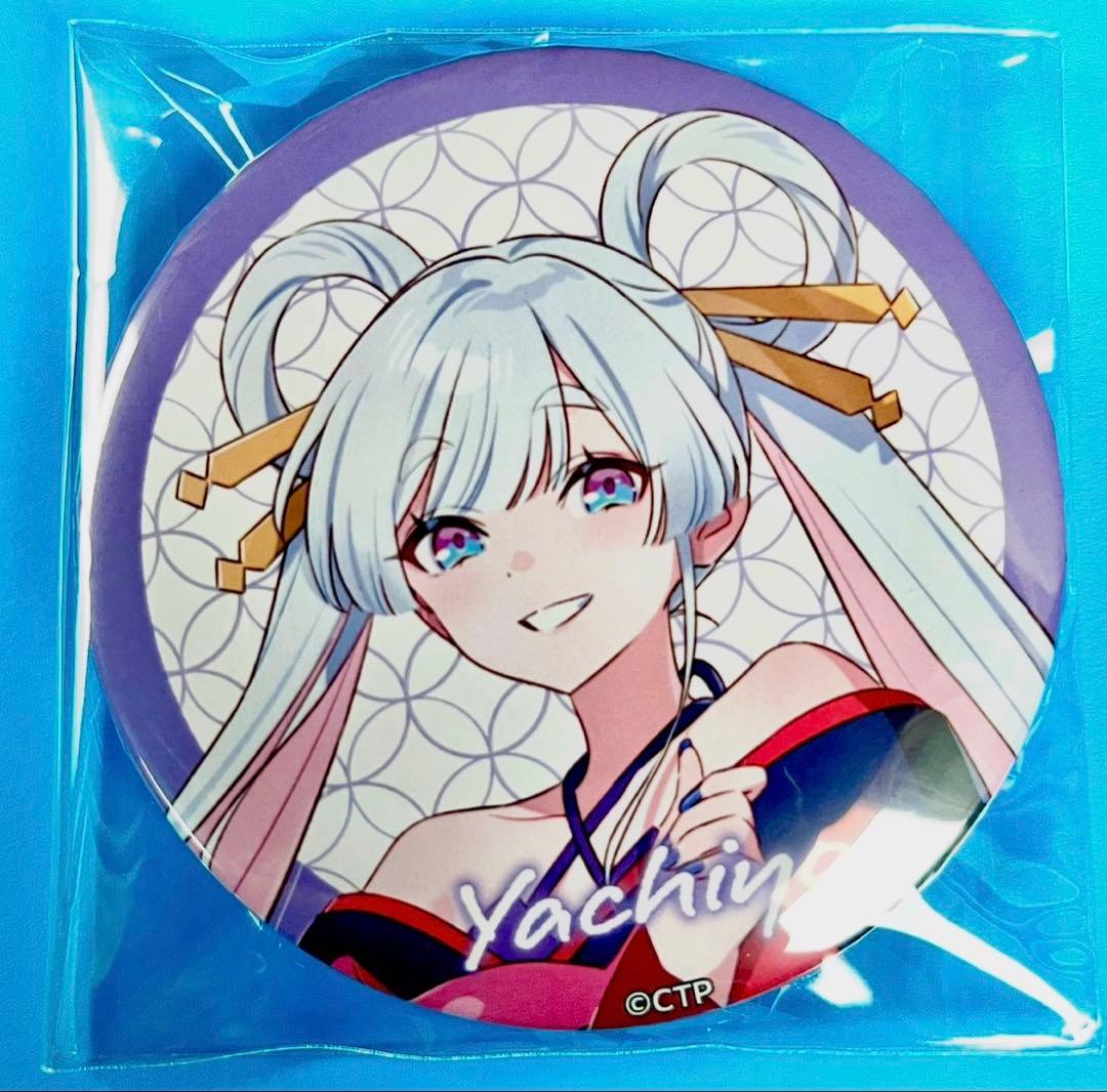 超かぐや姫！ アニメイト フェア ドでか 缶バッジ 月見ヤチヨ k01