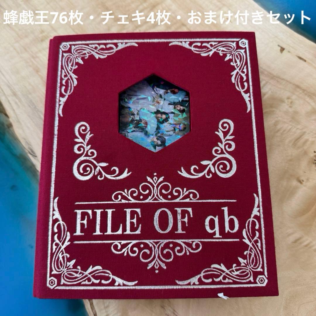 女王蜂　蜂戯王ファイル　蜂戯王76枚　チェキ4枚　カード2枚 女王蜂 蜂戯王 女王蜂蜂戯王