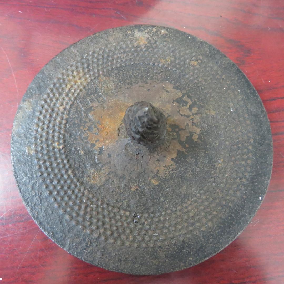 鉄瓶 銘なし 黒粒 錆 穴なし ケンケン昭和レトロ館 - メルカリ