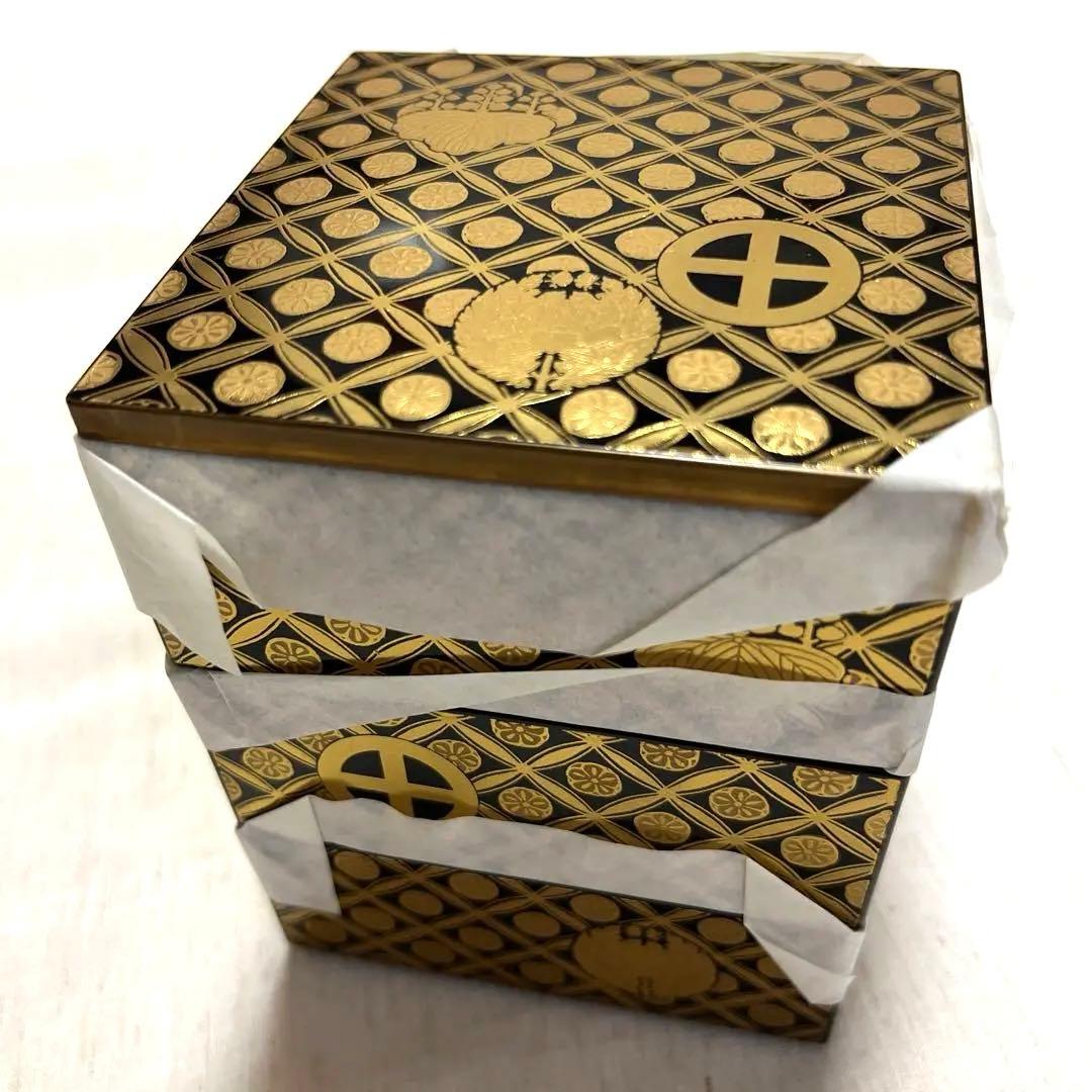 工芸品 丸十桐牡丹紋七宝繋蒔絵柄三段重 島津家