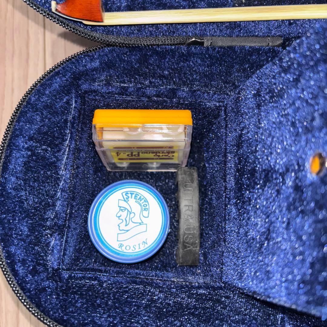 初心者向け バイオリン 15点フルセット SV180BC 4/4 STENTOR