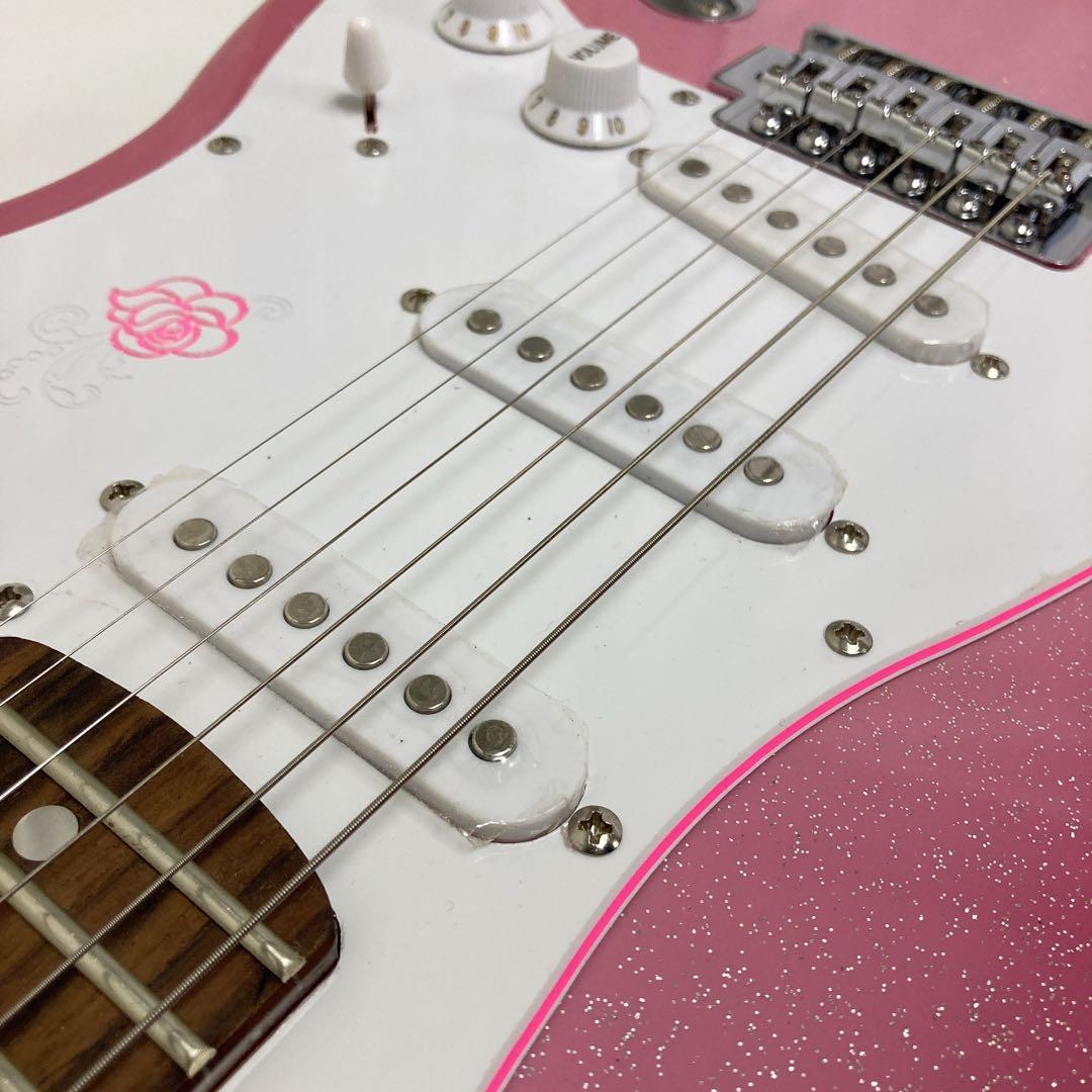 GYPSY ROSE 女子向けエレキギター ストラトタイプ - メルカリ