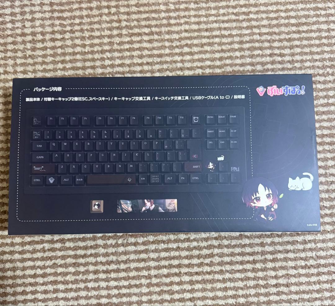 VSPO!GEARゲーミングキーボード 如月れんEdition