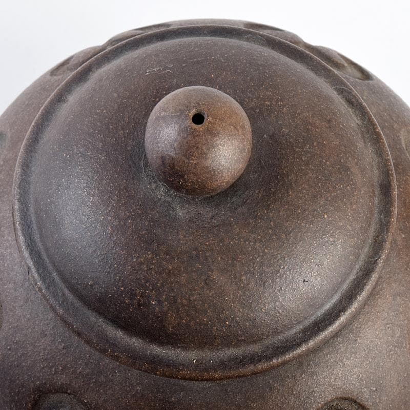 中国　紫砂　朱泥　急須　茶壷　在銘　M　R7711