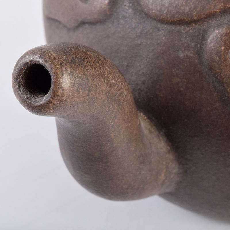 中国　紫砂　朱泥　急須　茶壷　在銘　M　R7711