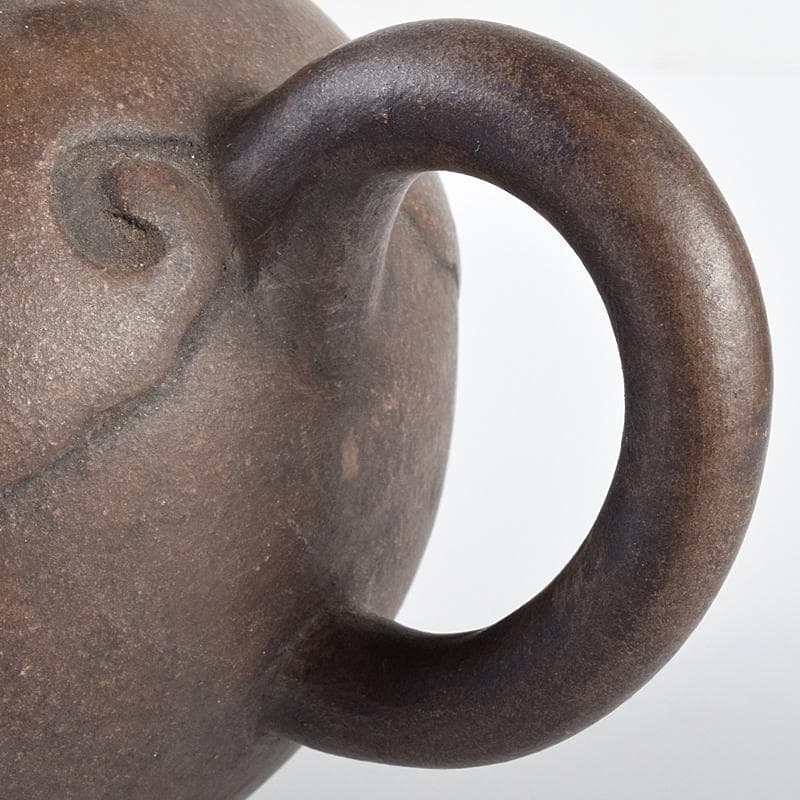 中国　紫砂　朱泥　急須　茶壷　在銘　M　R7711