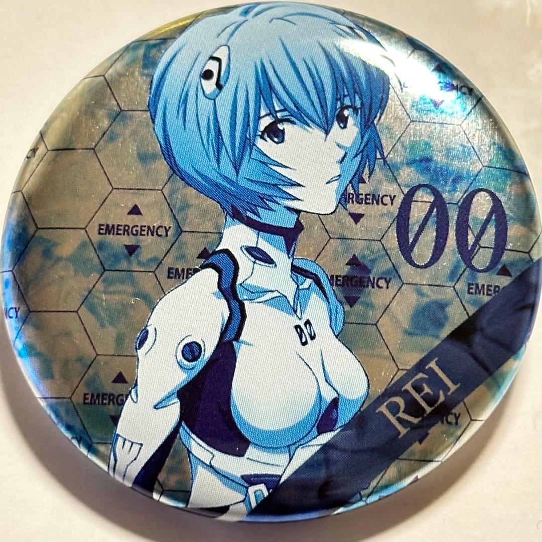 エヴァンゲリオン 綾波レイ メタリック缶バッジ バッチ ストアxuxnwiico