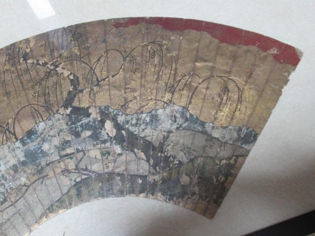 美品 江戸初期1600年頃 額装◇狩野派 狩野永徳 狩野尚信『梅に