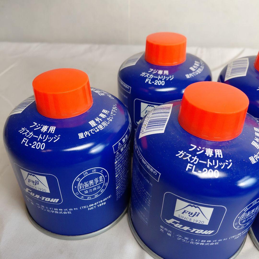 【未使用品】フジ FL-200 ガス缶 6個セット ガスカートリッジ