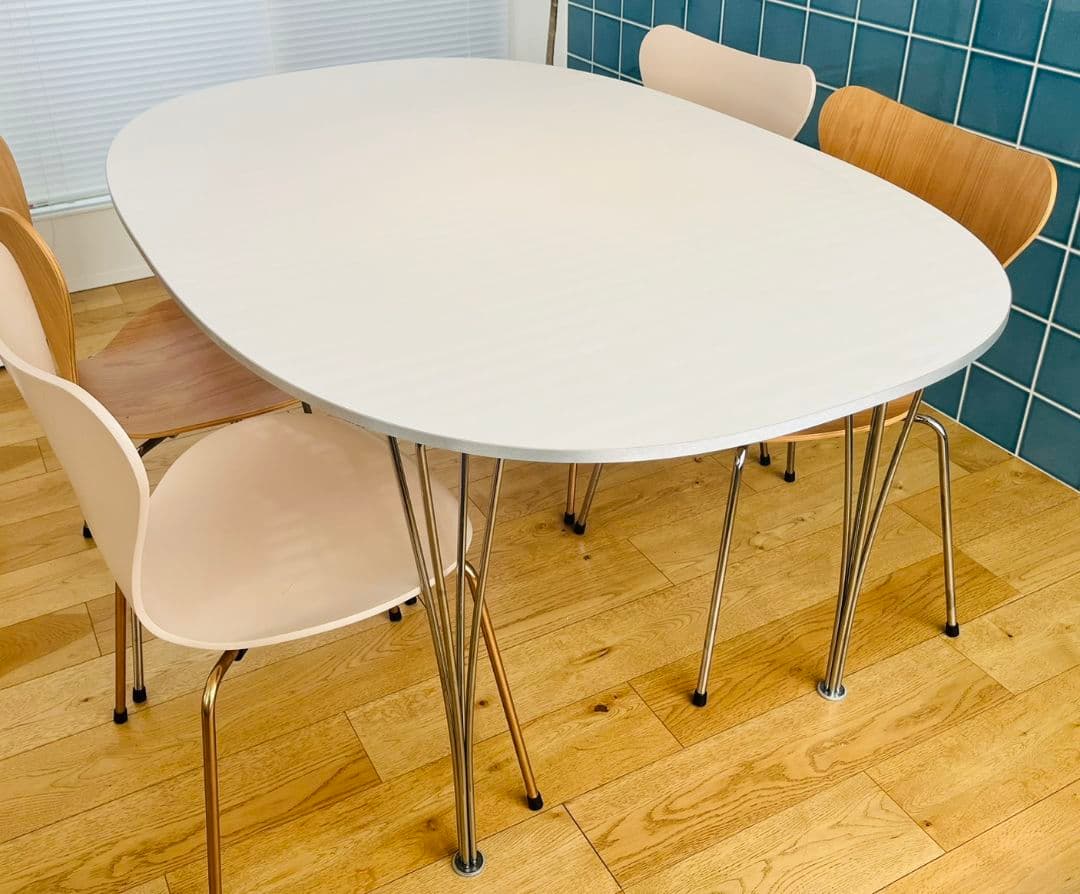 Fritz Hansen スーパー楕円テーブル B612