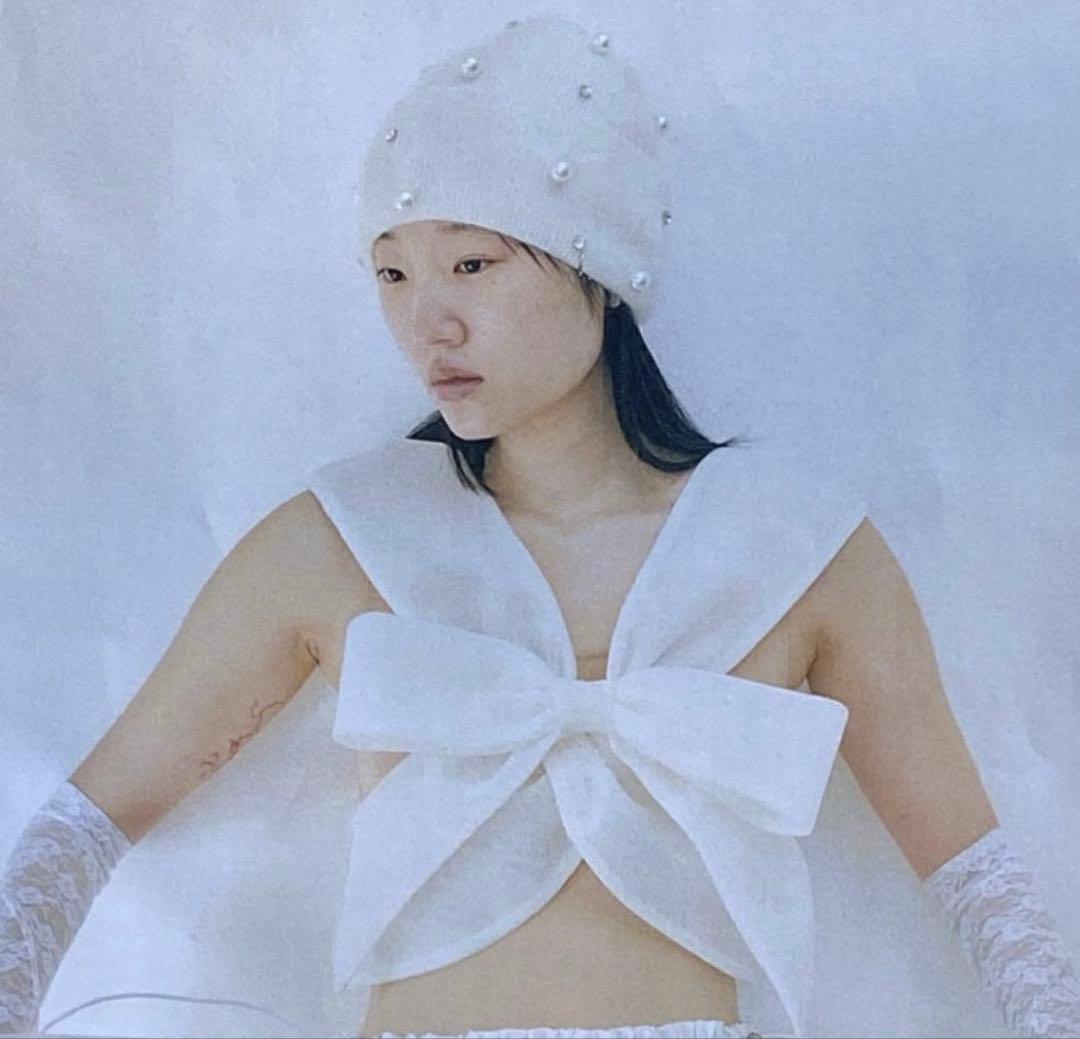 litmus ニット帽 メゾンルルピノット maison lulu pinot - メルカリ