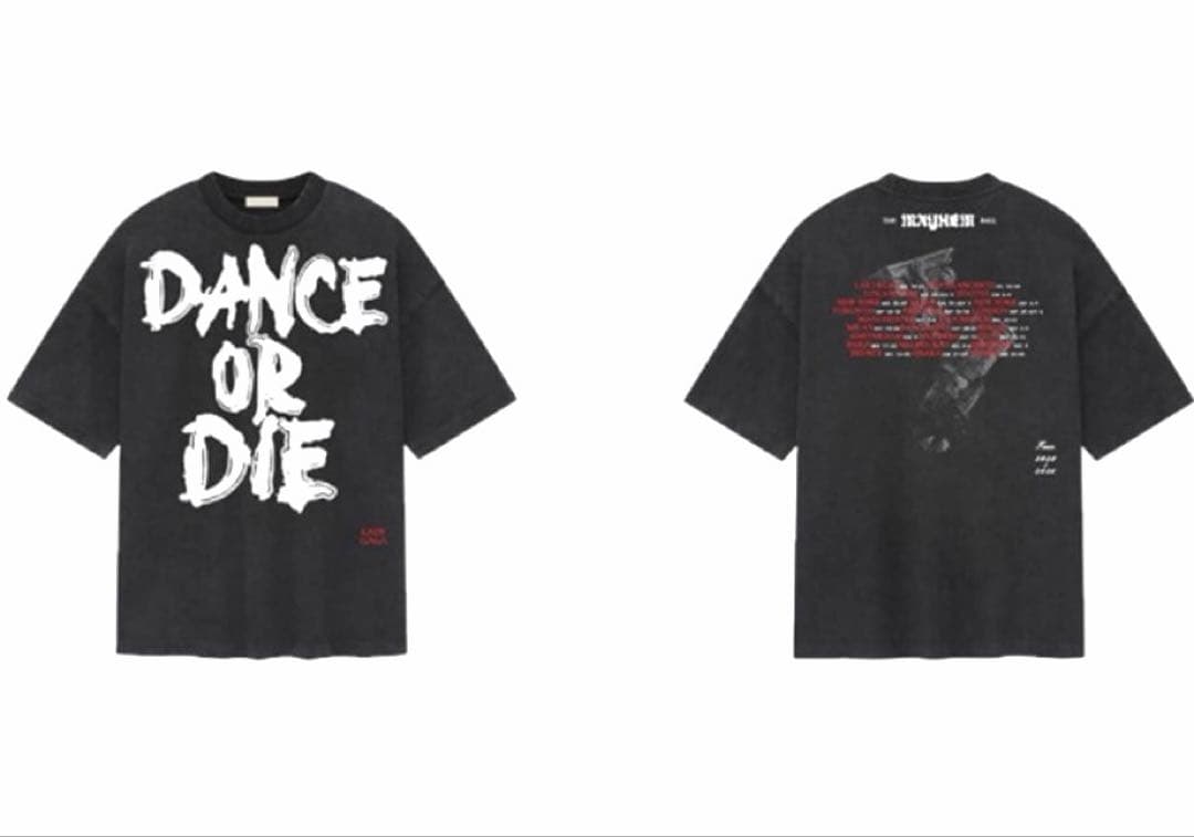 M サイズ LADY GAGA レディー・ガガ Tシャツ 踊るか死ぬか Lady Gaga T