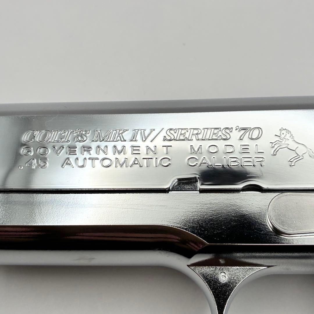 TOKYO MARUI 東京マルイ コルトガバメント ニッケルフィニッシュ