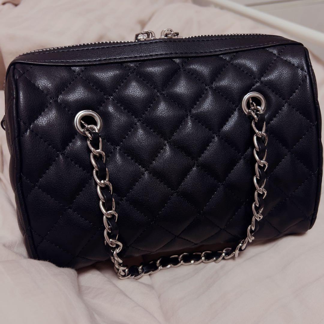 Darich ノベルティ キルティングミニボストンバッグ 【即日発送可能】