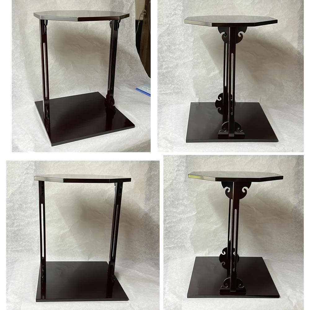 e3113 川瀬表完 寿棚 共箱 組立棚 棚 茶道具