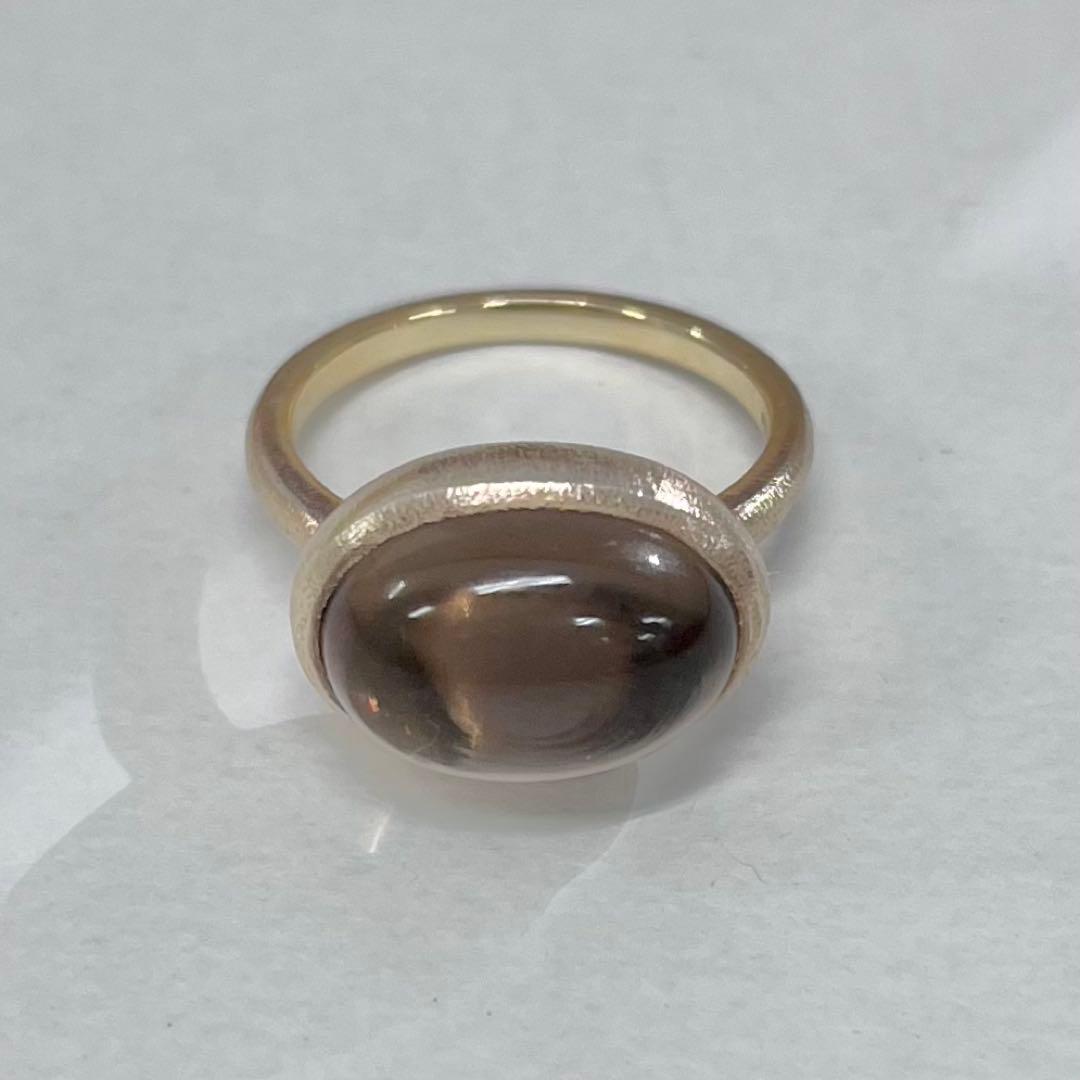 Fruitsjolie フリュイジョリ スモーキークォーツ リング 13号