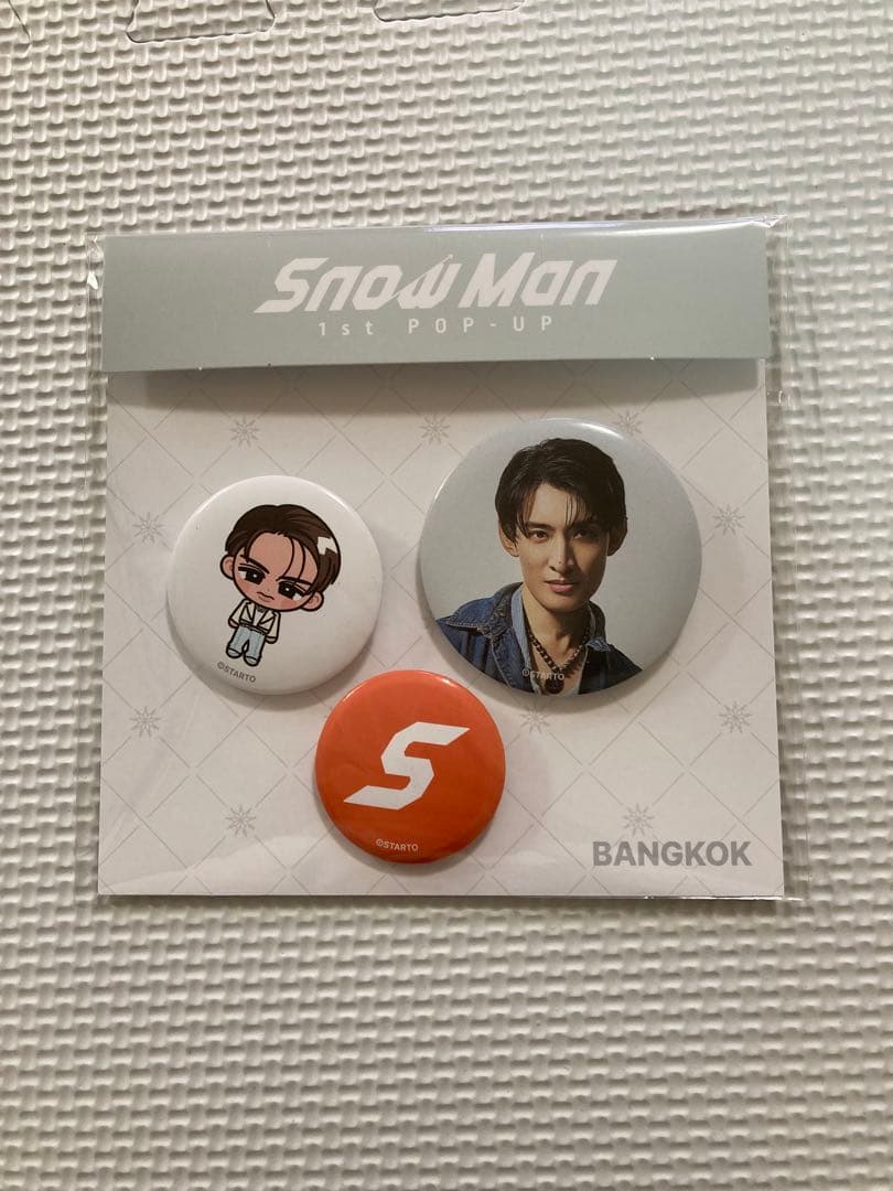 【Man】popupバンコク限定 缶バッジセット7人セット