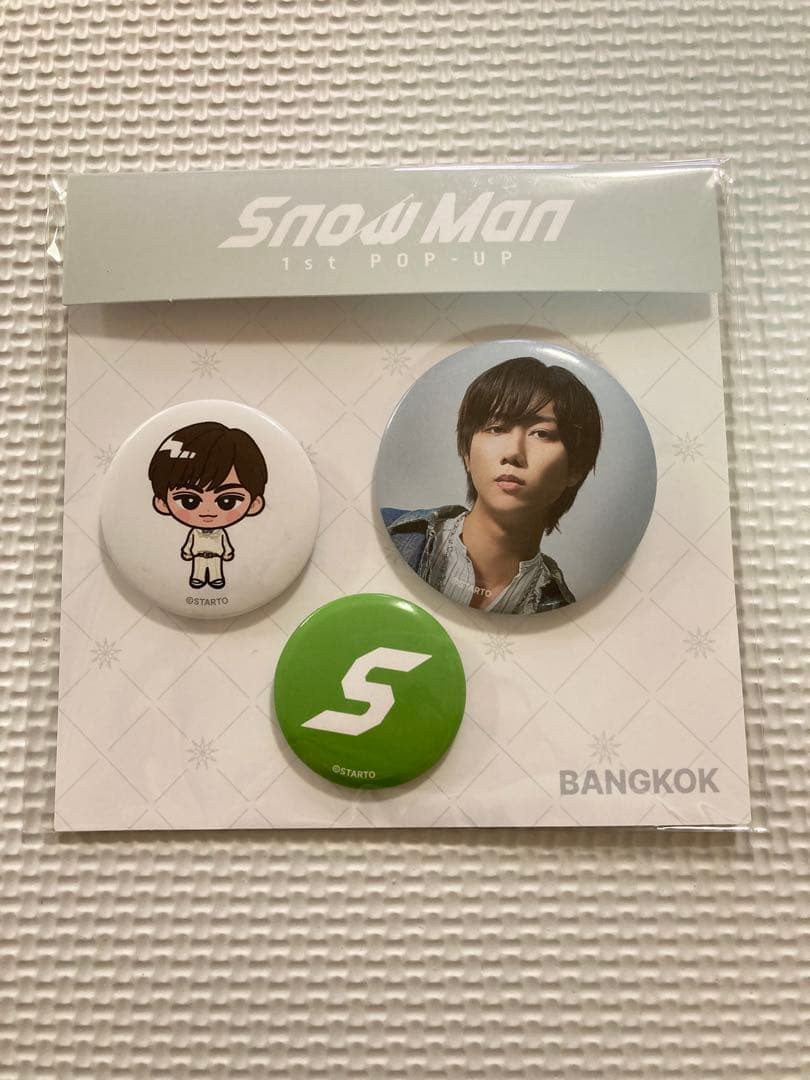 【Man】popupバンコク限定 缶バッジセット7人セット